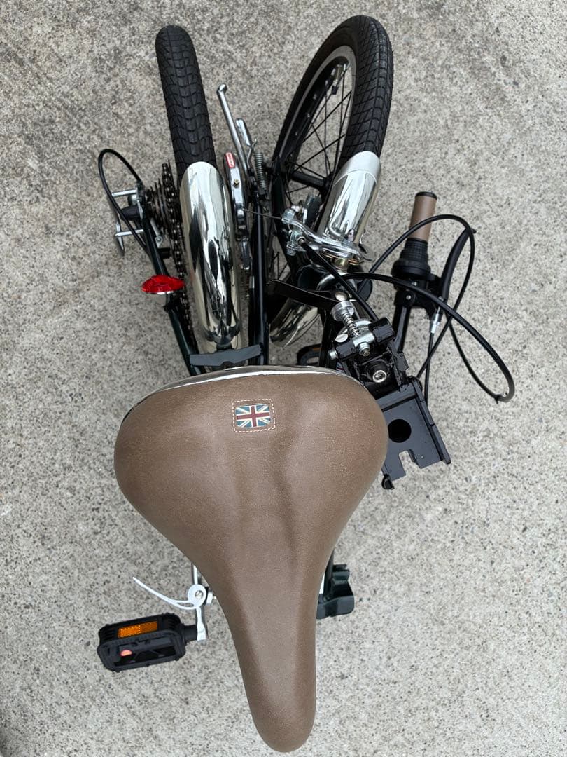 [MINIクーパー ]16インチ　折り畳み自転車　一部破損あり