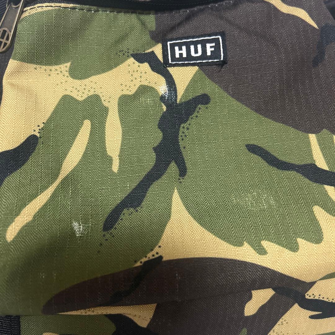 ★激レア★ huf ボストンバッグ　迷彩柄　ミリタリー　ハフ