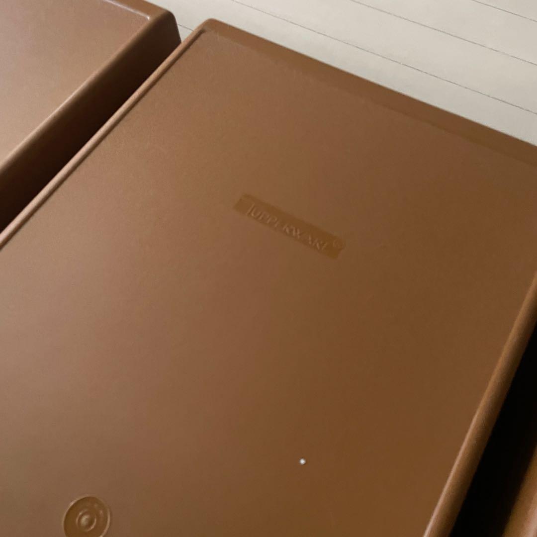 OLD TUPPERWARE ロングスーパーケース オールドタッパーウェア 3点