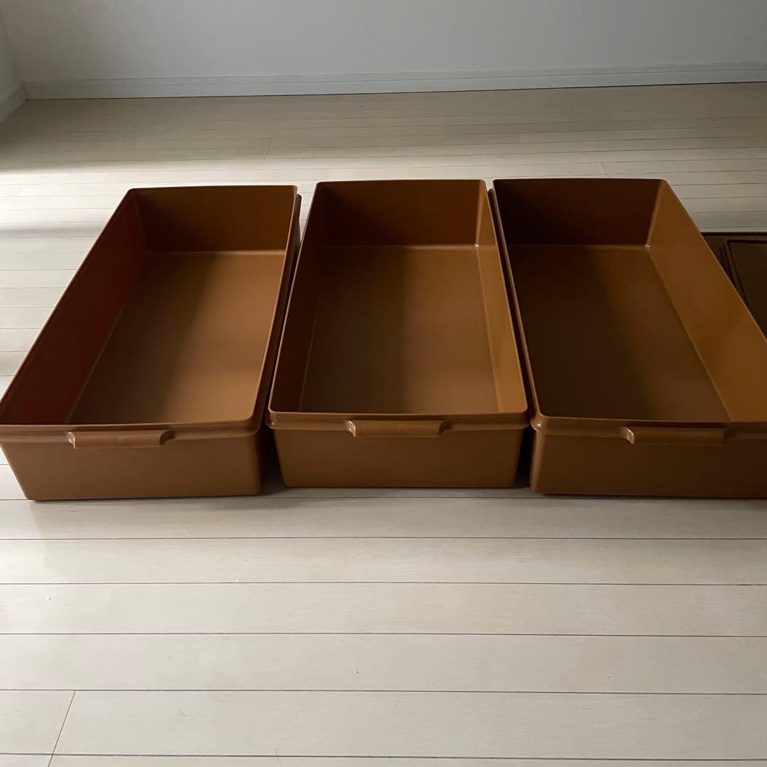OLD TUPPERWARE ロングスーパーケース オールドタッパーウェア 3点