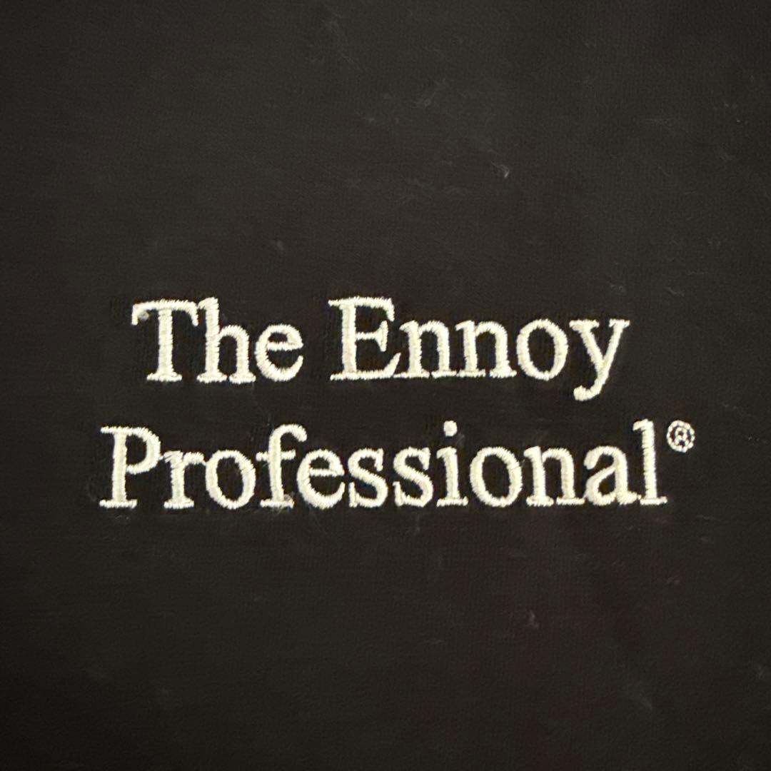 The Ennoy Professional Tシャツ 黒 SS24