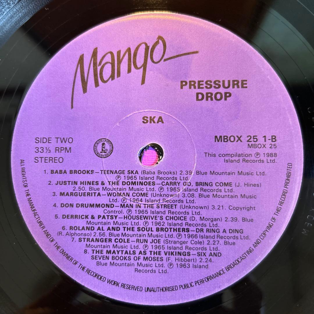 Pressure Drop  Reggae LP×7 BOX