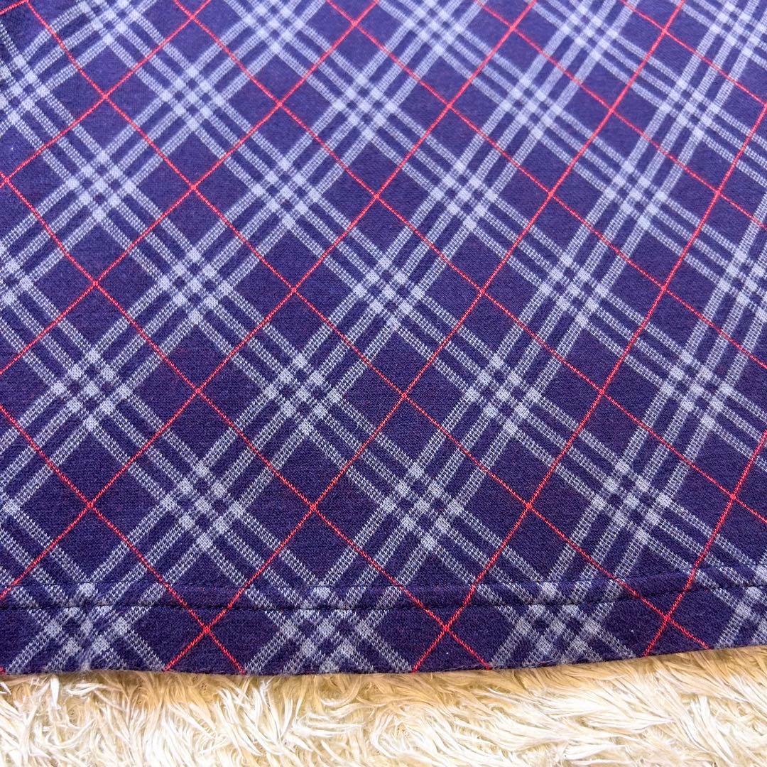 超希少✨️BURBERRY ノバチェック ホースロゴ 金ボタン ポロシャツ M