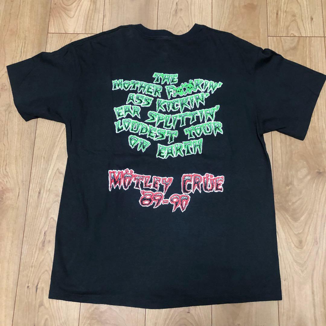 80s Motley Crue Pushead レア USA製 モトリークルー