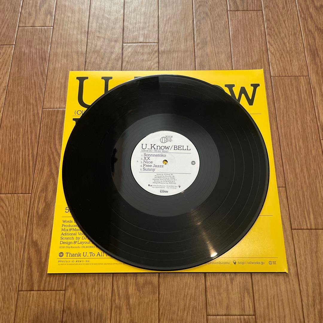 OILWORKS MILES WORD レコード　olive oil vinyl