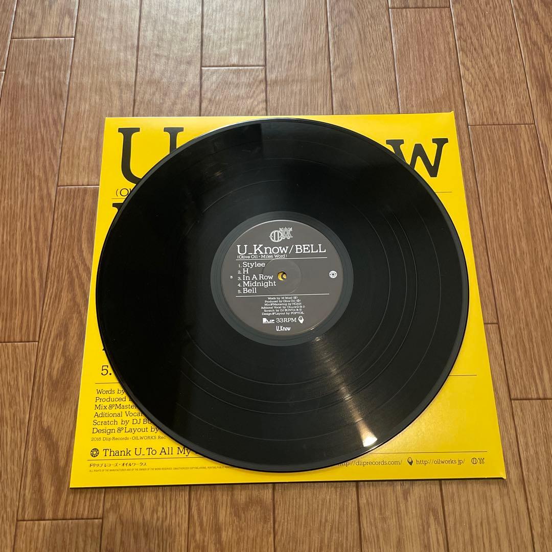 OILWORKS MILES WORD レコード　olive oil vinyl