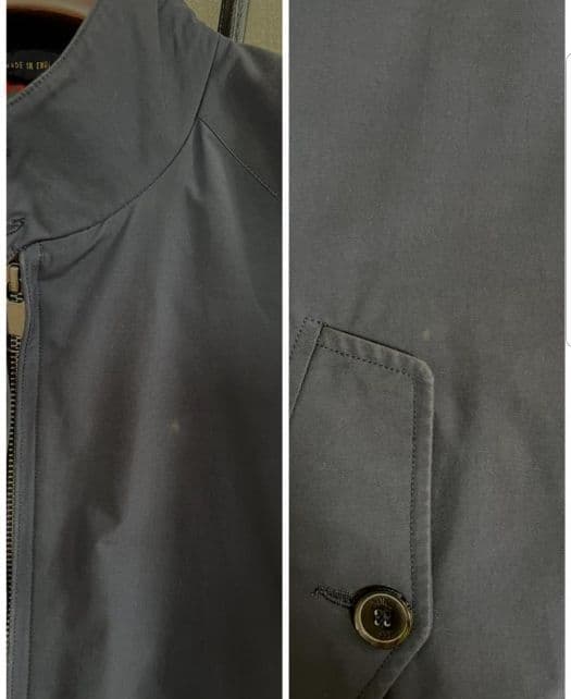 BARACUTA ハリントンジャケット G9 ネイビー