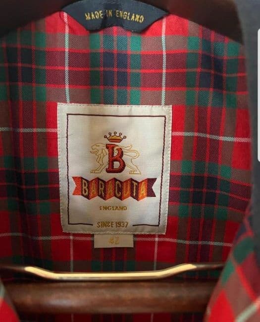 BARACUTA ハリントンジャケット G9 ネイビー