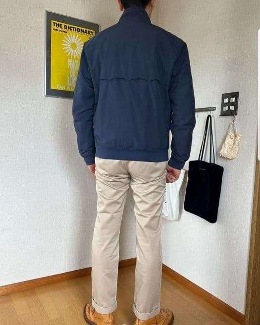 BARACUTA ハリントンジャケット G9 ネイビー