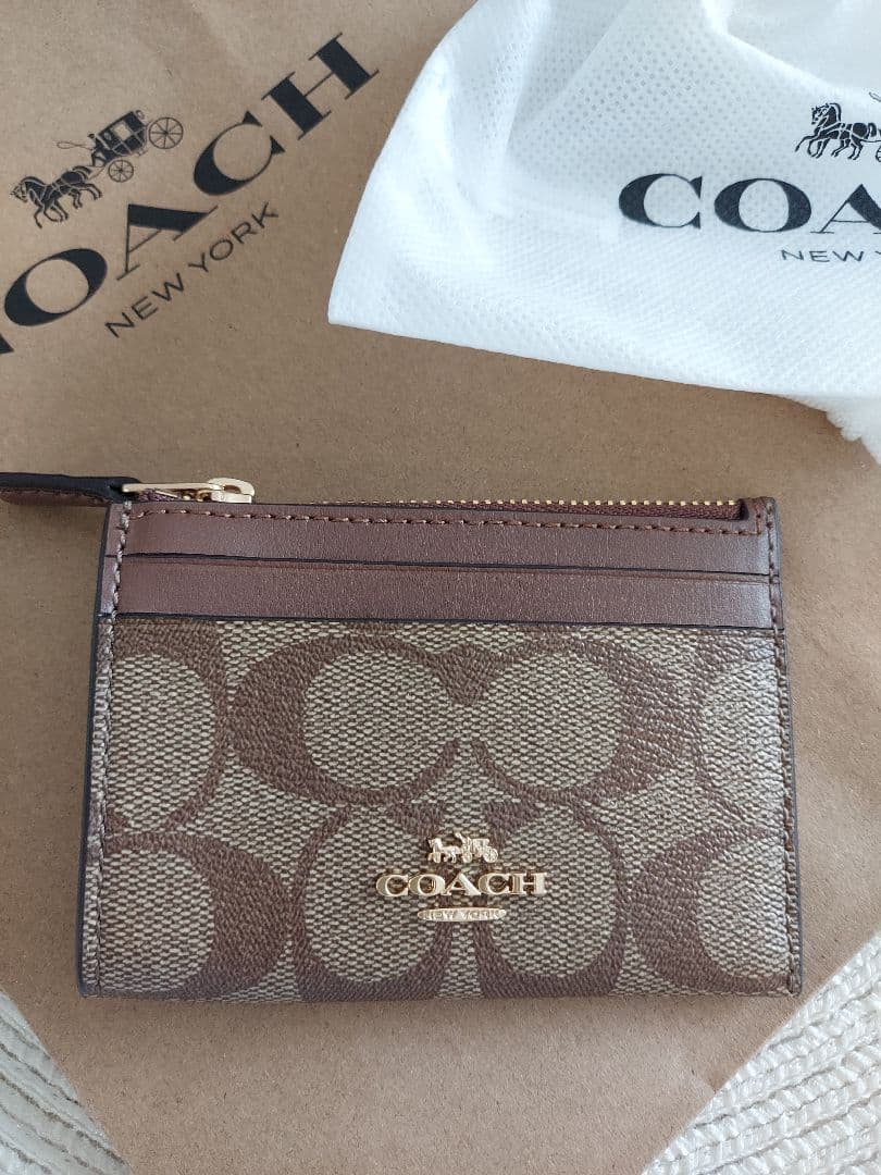 COACH カードケース 小銭入れ 定期入れ コーチ ケース 財布