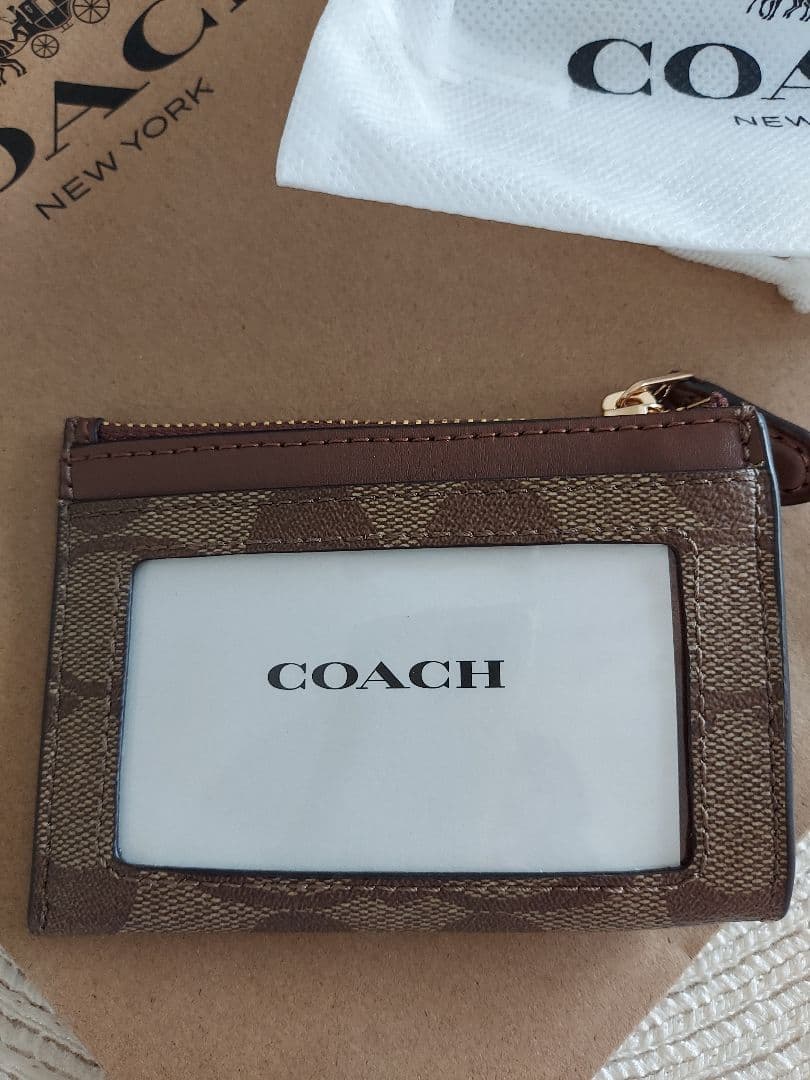 COACH カードケース 小銭入れ 定期入れ コーチ ケース 財布