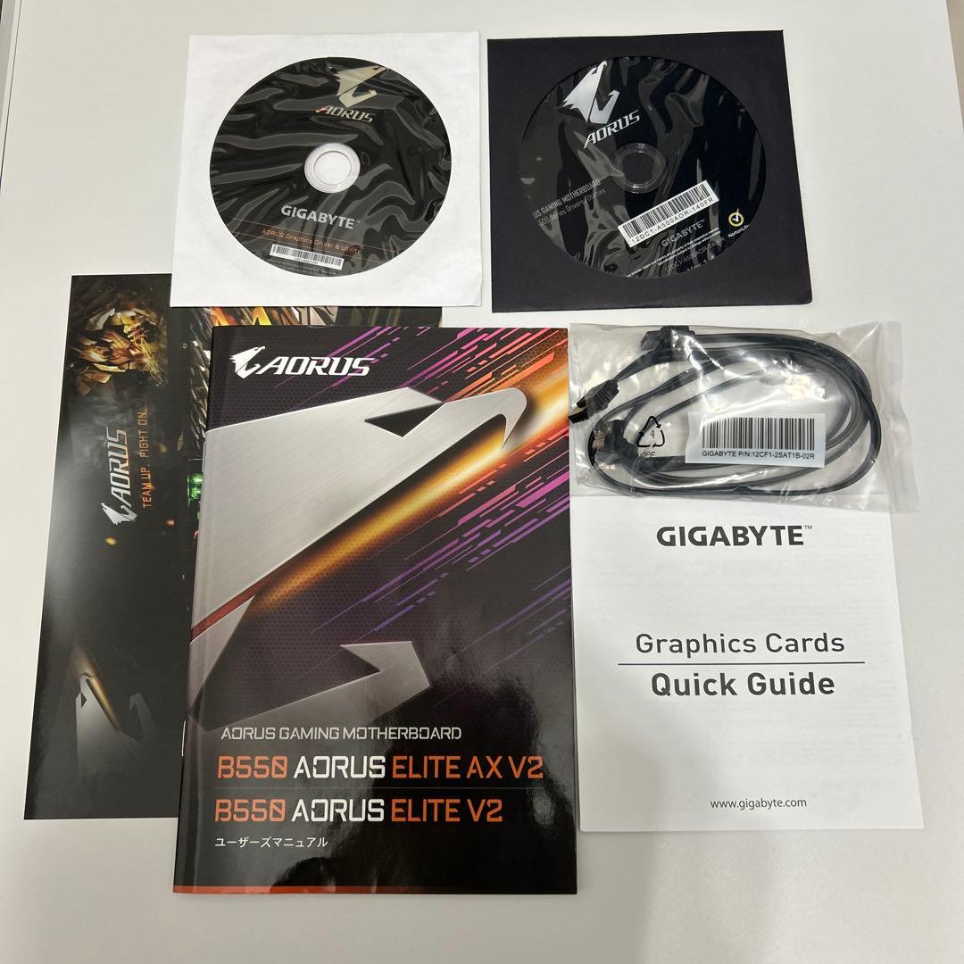 【中古】GIGABYTE B550 AORUS ELITE V2
