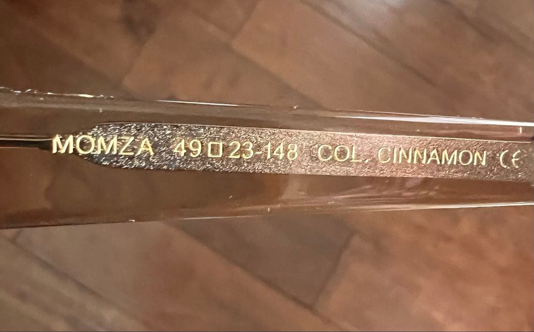 美品 MOSCOT MOMZA サングラス シナモン 49 ジョニーデップ