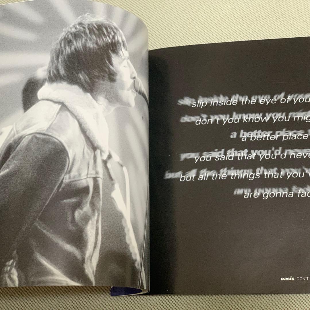 oasis DON'T LOOK BACK IN ANGER ボックスCD限定盤