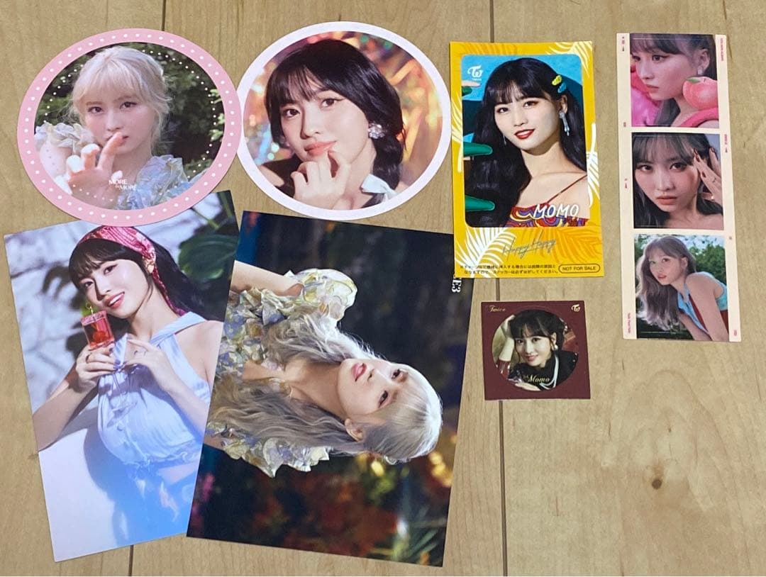 TWICE モモ トレカ セット