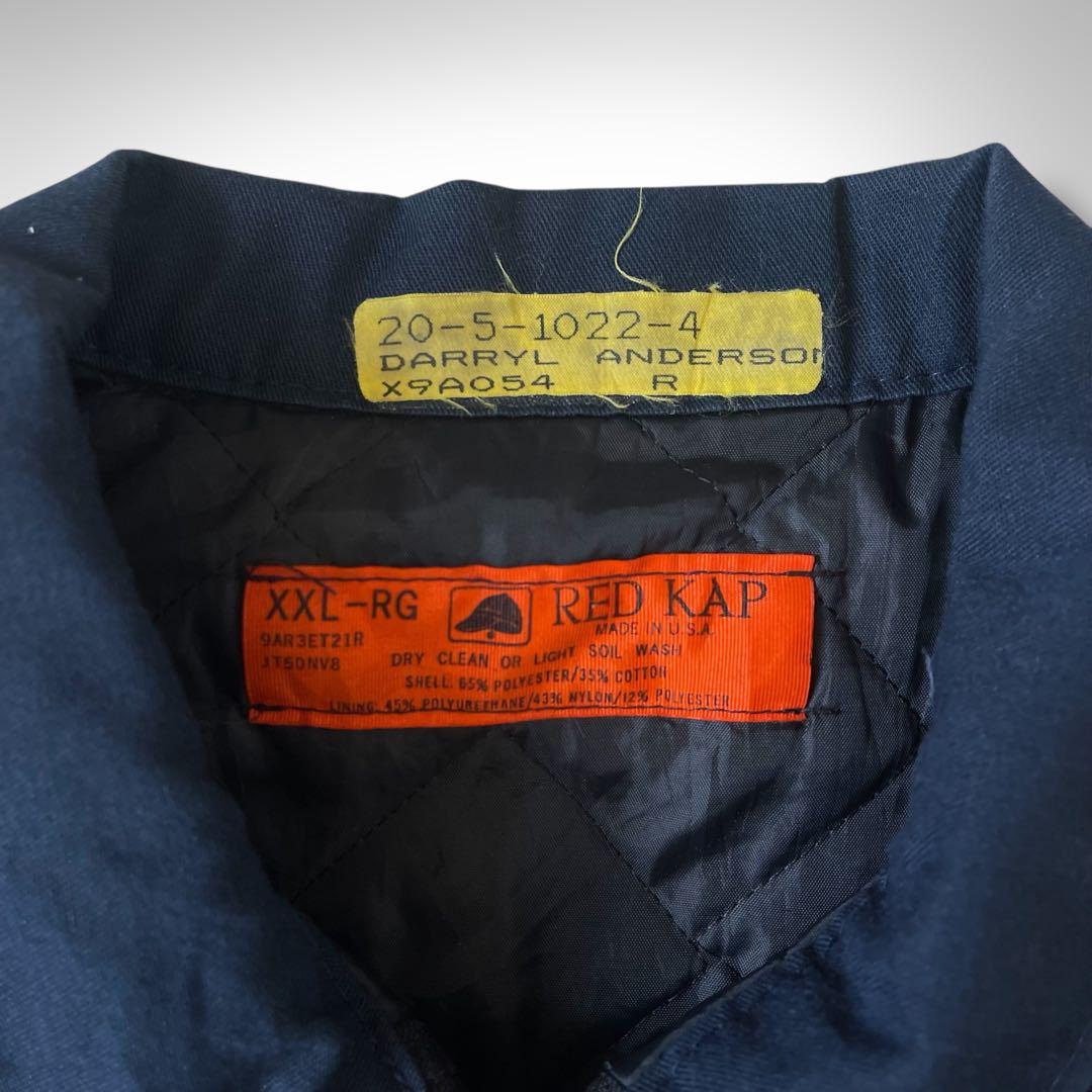 【USA製 80’s RED KAP】 ワークジャケット XXL-REG