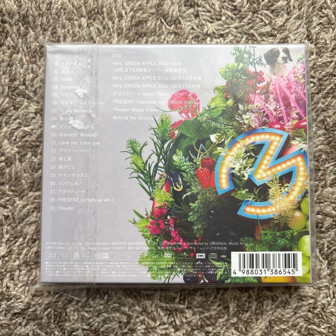 Mrs. GREEN APPLEベストアルバム『5 』(初回限定盤CD＋DVD)