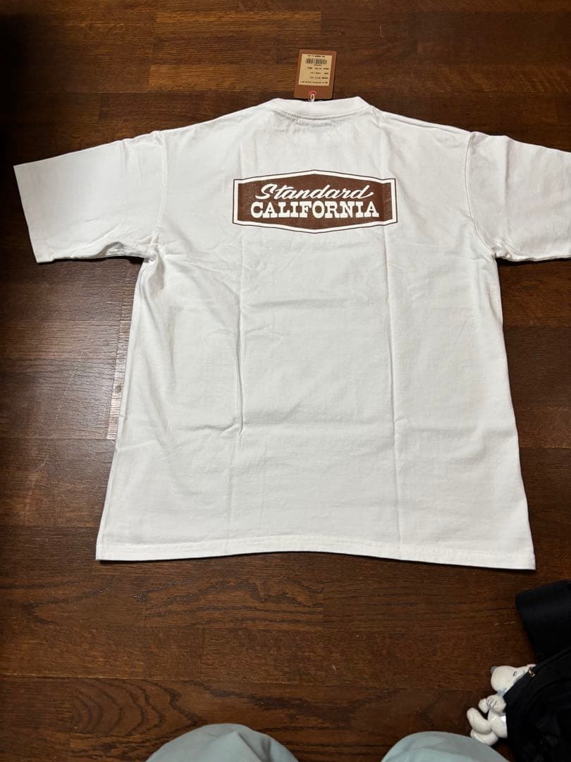 スタンダードカルフォルニア　ホワイト Tシャツ Lサイズ