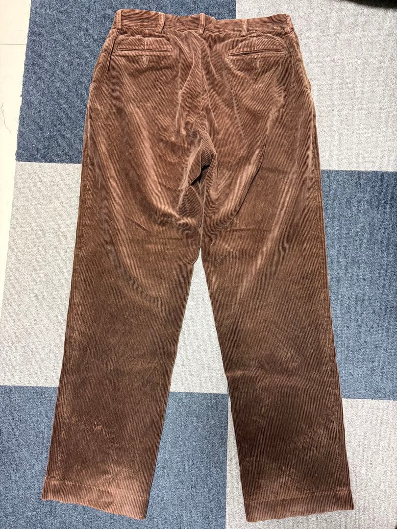 ラルフローレン 太畝 コーデュロイパンツ ブラウン W35 L32