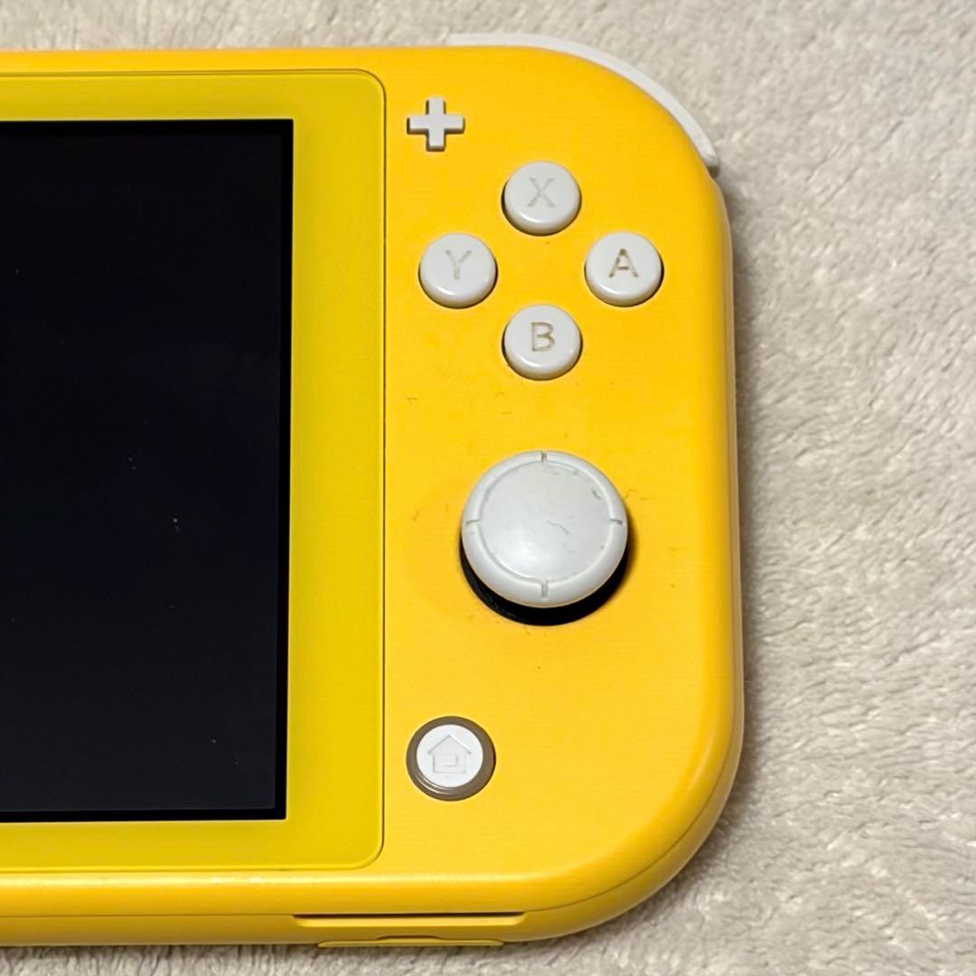 美品 動作確認済 ニンテンドー Switch Lite イエロー 本体 充電器付
