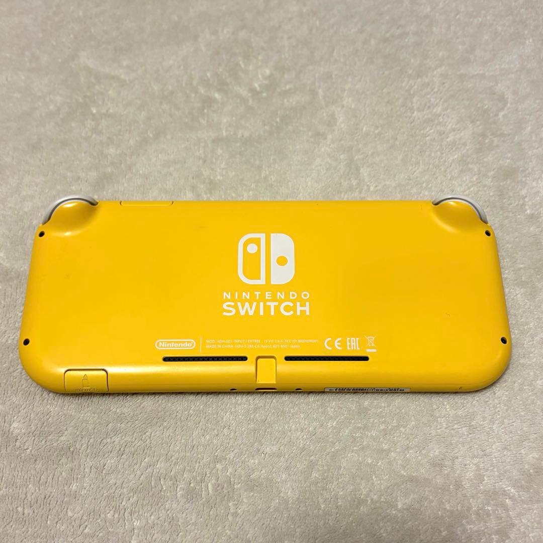 美品 動作確認済 ニンテンドー Switch Lite イエロー 本体 充電器付