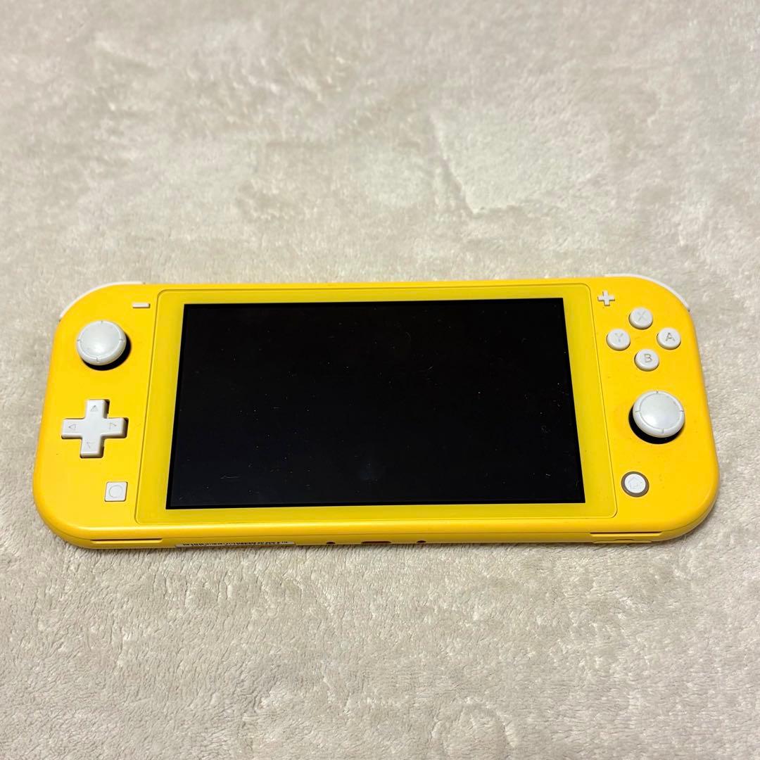 美品 動作確認済 ニンテンドー Switch Lite イエロー 本体 充電器付