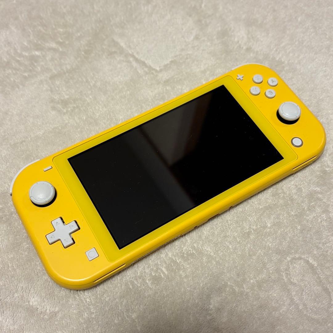美品 動作確認済 ニンテンドー Switch Lite イエロー 本体 充電器付