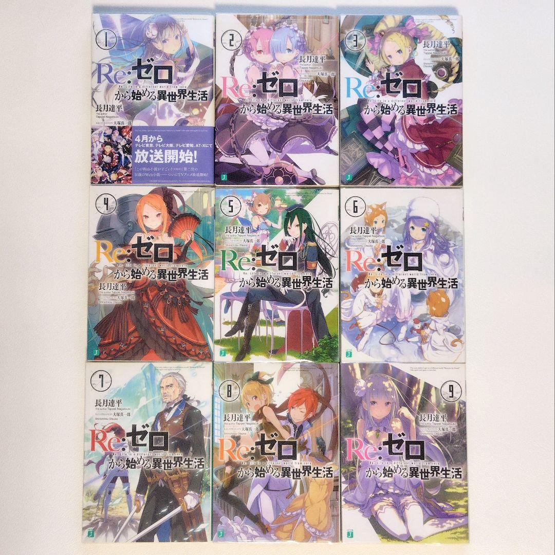 【匿名配送】Re:ゼロから始める異世界生活 リゼロ 全43巻セット+おまけ