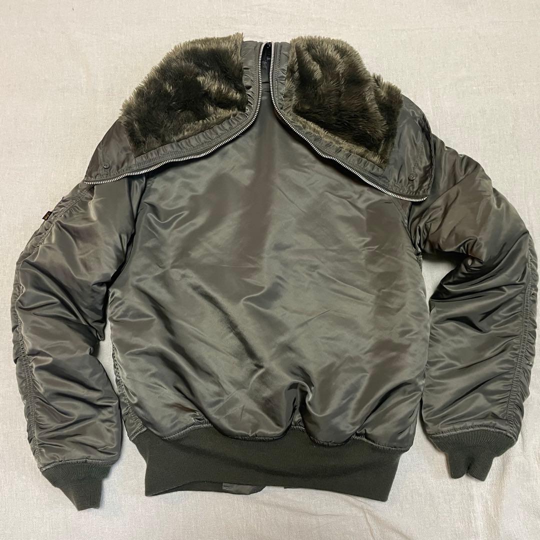 ALPHA INDUSTRIES N-2B フライトジャケット M ファー付き