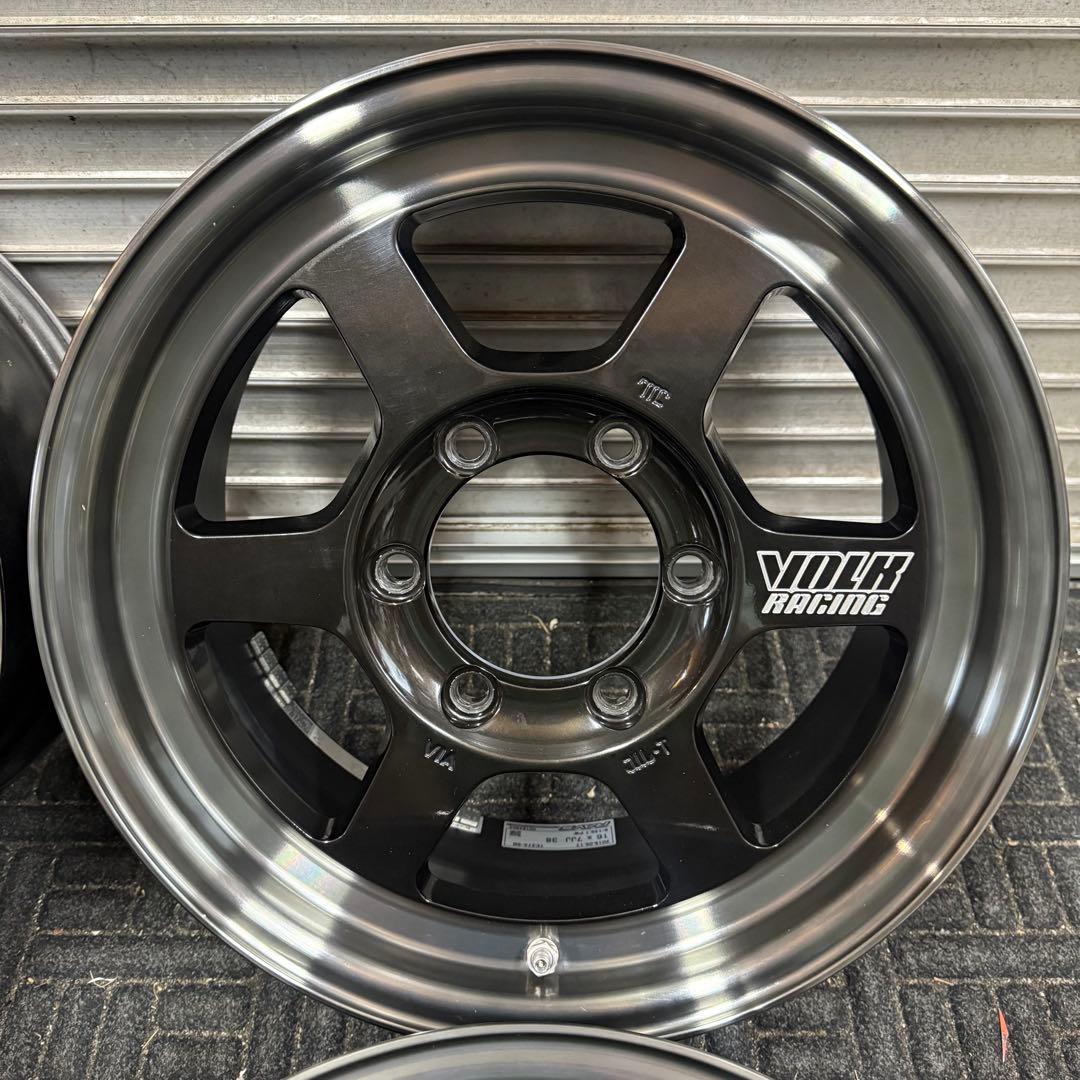 【送料込】VOLK RACING TE37X SB 16インチ ハイエース等