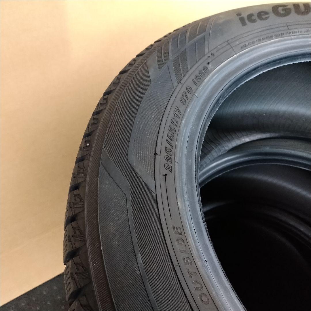 ★バリ山 225/55R17 ヨコハマ アイスガード iG60 22年製 4本