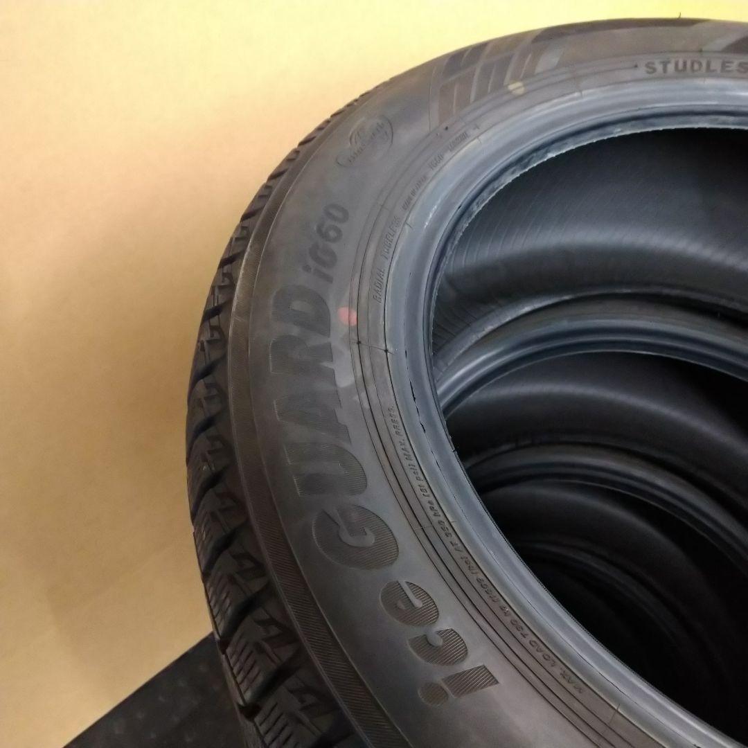 ★バリ山 225/55R17 ヨコハマ アイスガード iG60 22年製 4本