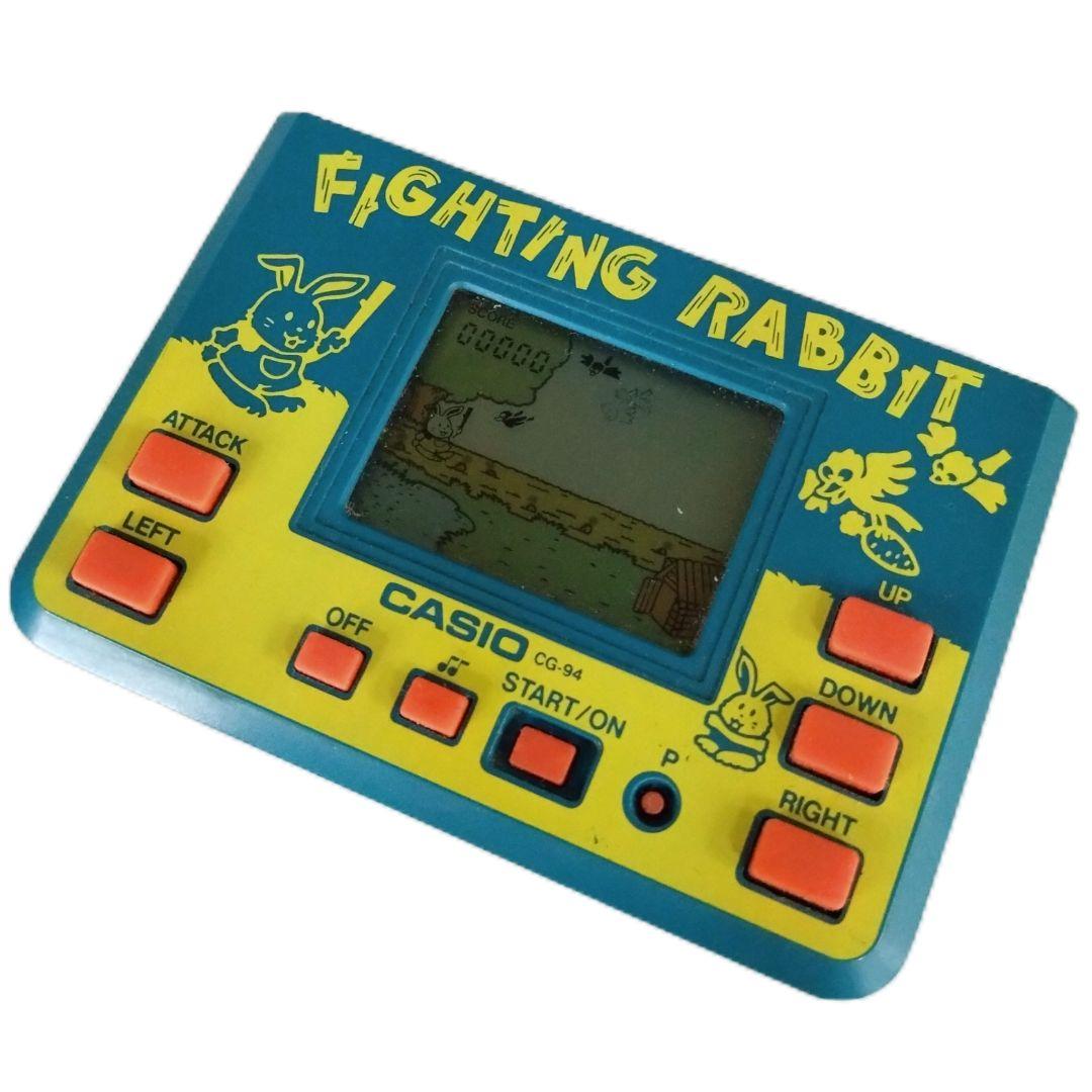 【美品】​CASIOゲームウォッチ ファイティングラビットCG-94 1985年
