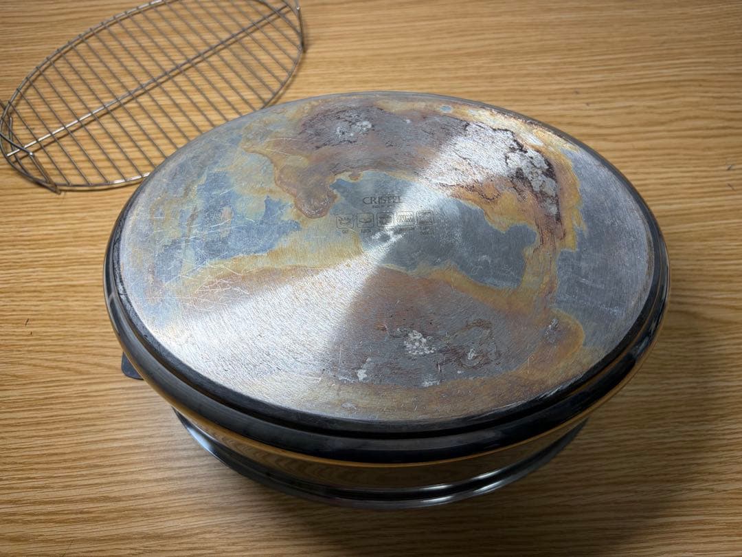 チェリーテラス　CRISTEL オーバル鍋　廃盤レア品！