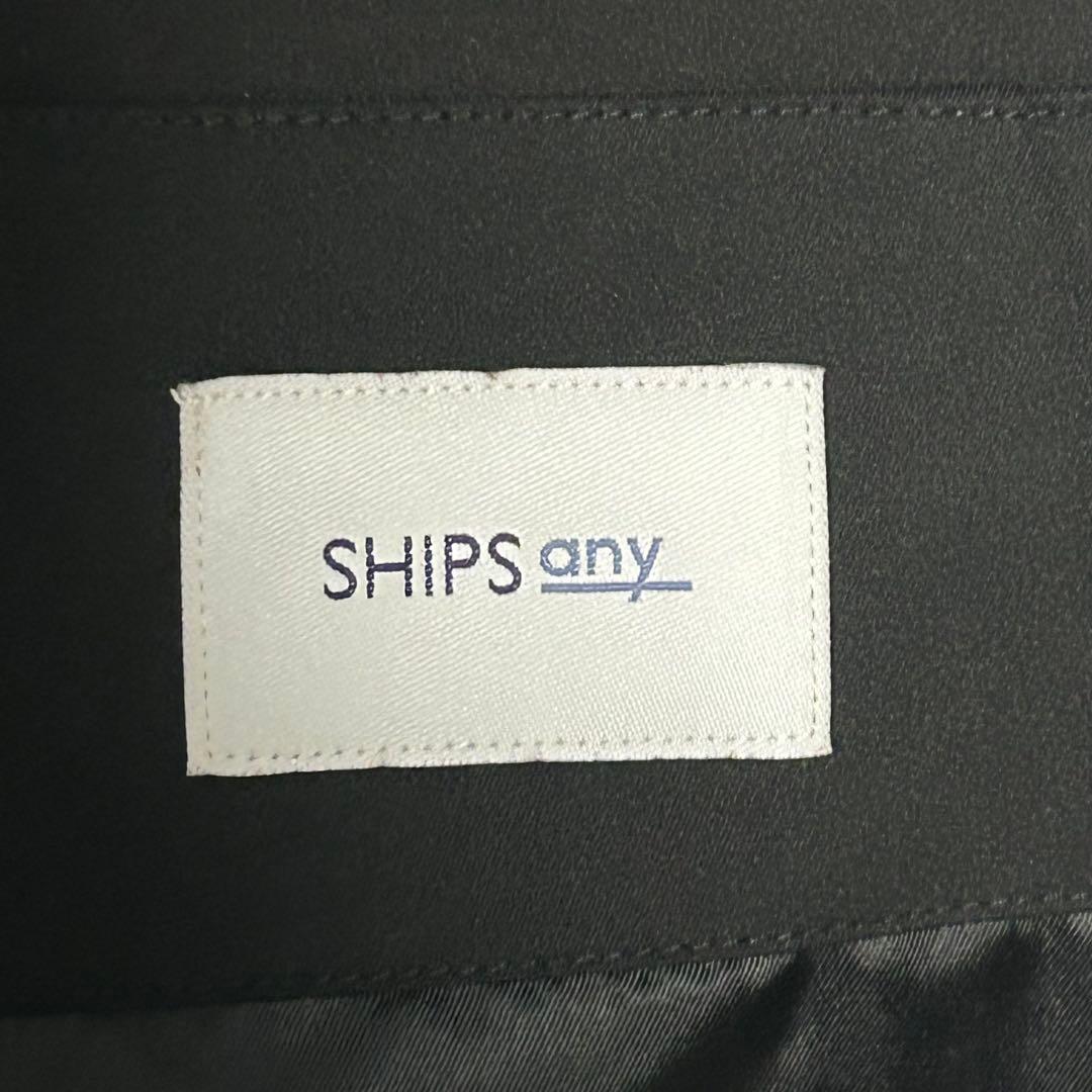 【美品】シップス トラベルスーツ セットアップ ストレッチ 洗える 黒 M