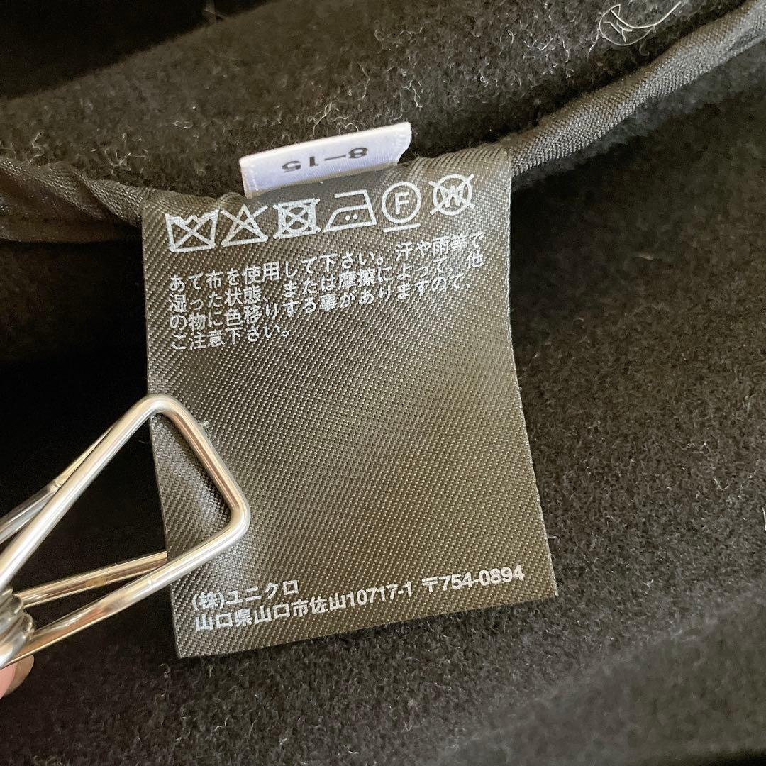 希少XXLサイズ✨ユニクロ+J ウールオーバーサイズダッフルコート　黒