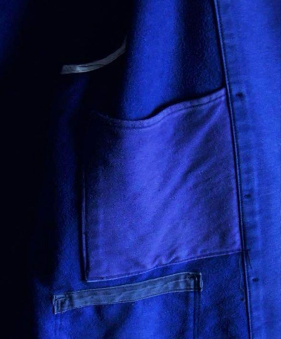 日曜まで　1950年代フランス ダブルブレスト　モールスキンJKT ジャケット
