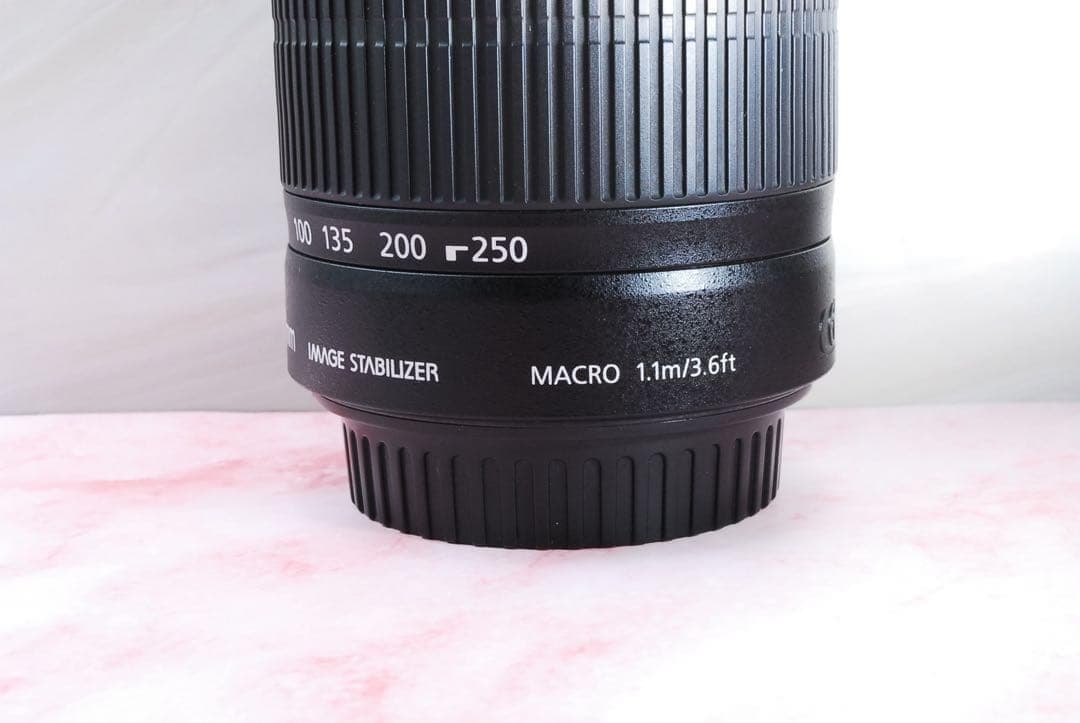 望遠レンズ✨Canon EF-S 55-250mm IS II✨手ぶれ補正付き