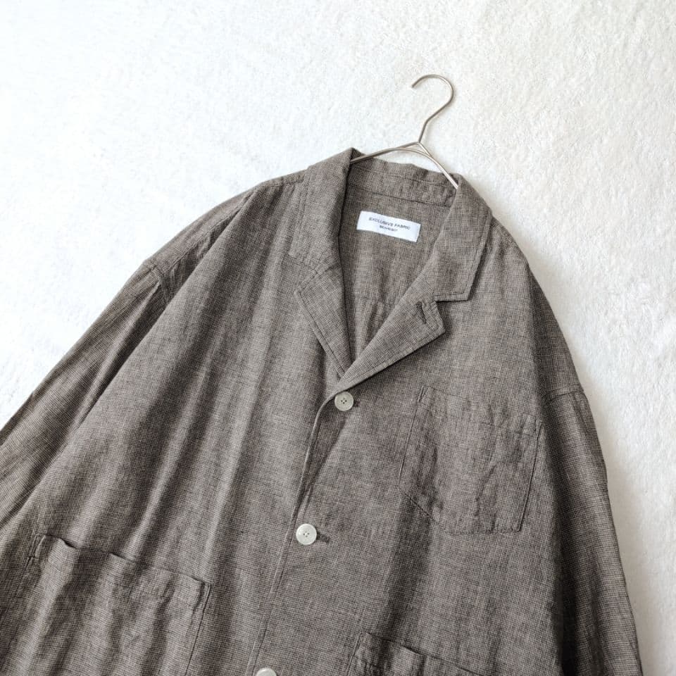 ✨美品✨BEAMS BOY 完売品 テーラードジャケット チェック ビッグ
