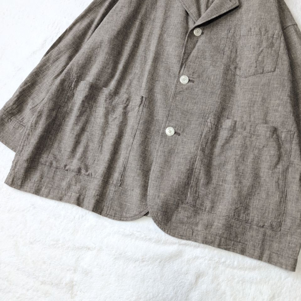 ✨美品✨BEAMS BOY 完売品 テーラードジャケット チェック ビッグ