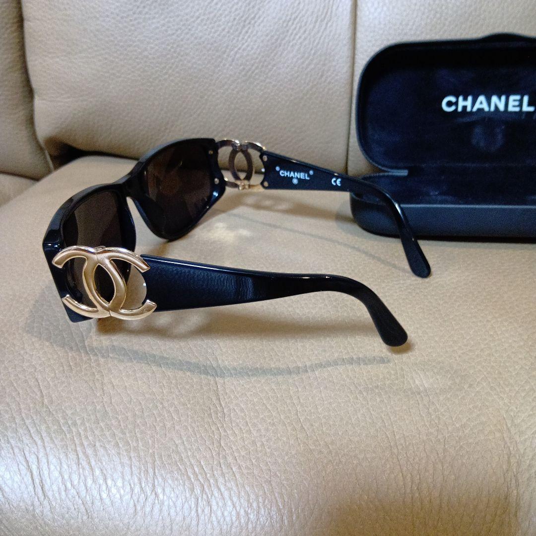 CHANEL　シャネル　ココマーク　サングラス　ケース付き　度あり