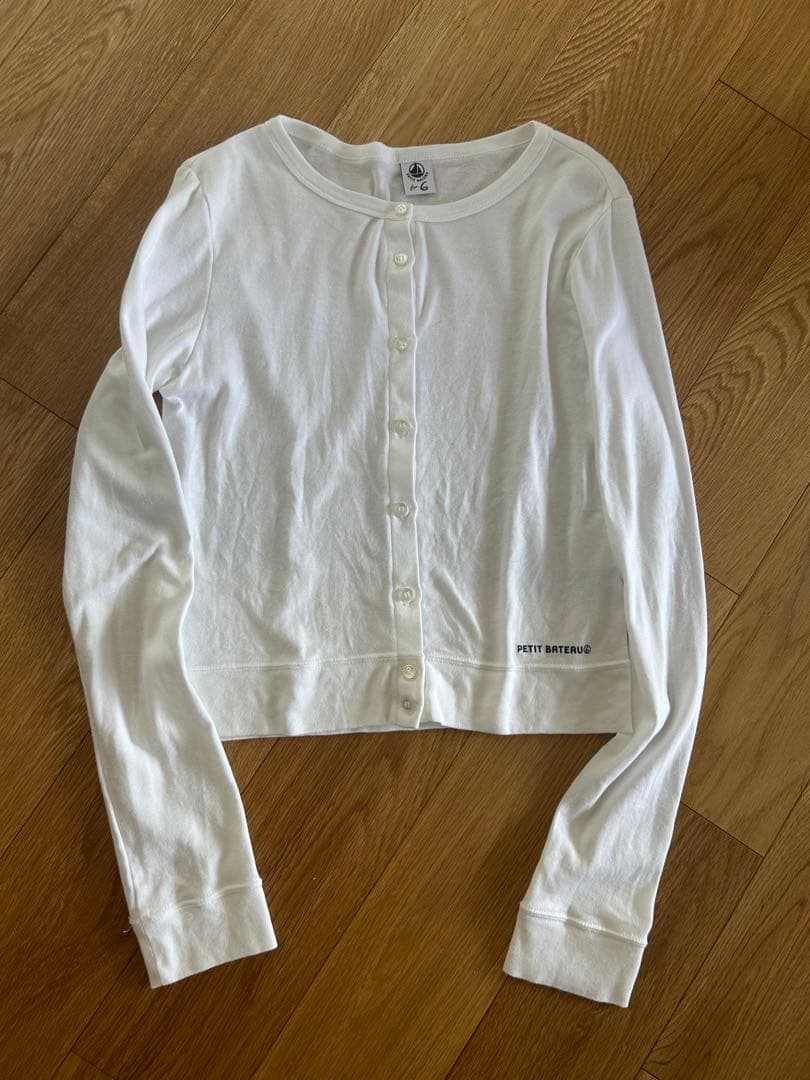 【別注】＜PETIT BATEAU for 6＞CARDIGAN/カーディガン