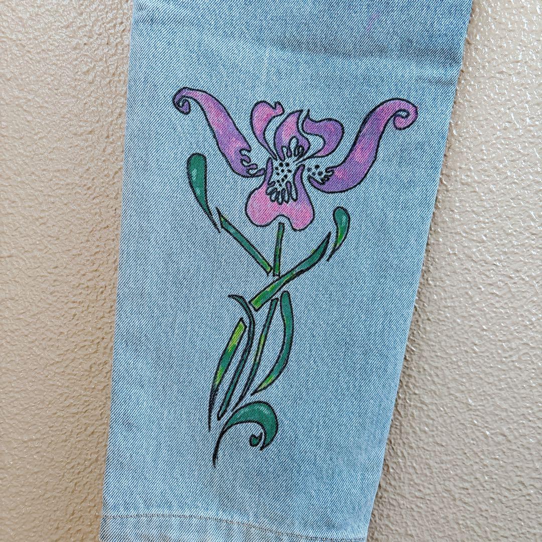 【STITCHSHOW】デニムパンツハンドペイント