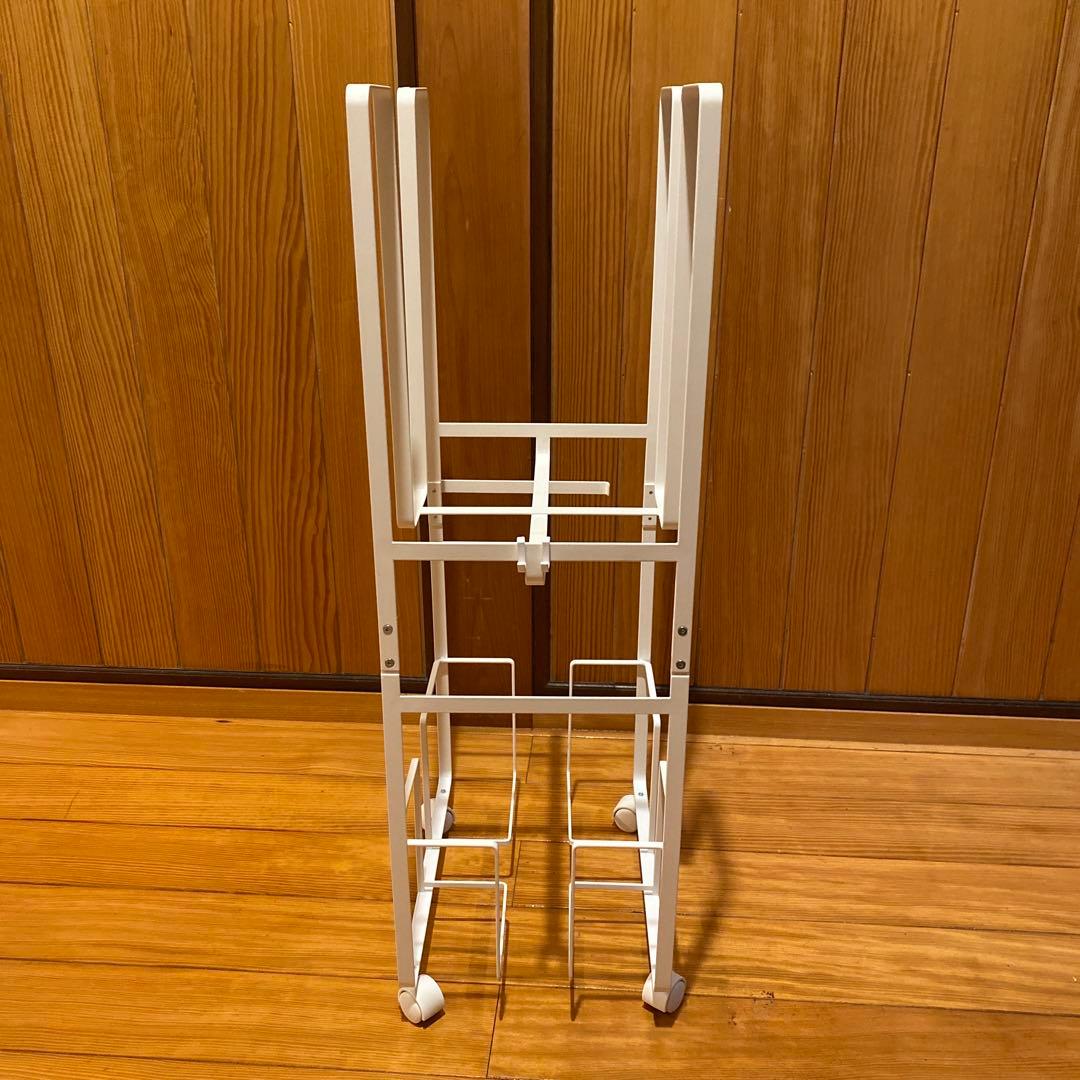 山崎実業 Yamazaki tower ダンボール＆新聞ストッカー
