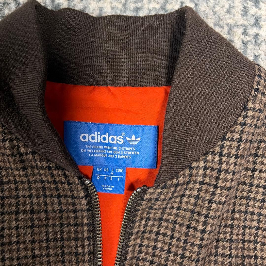 adidas ツイード スーパースター ジャケット