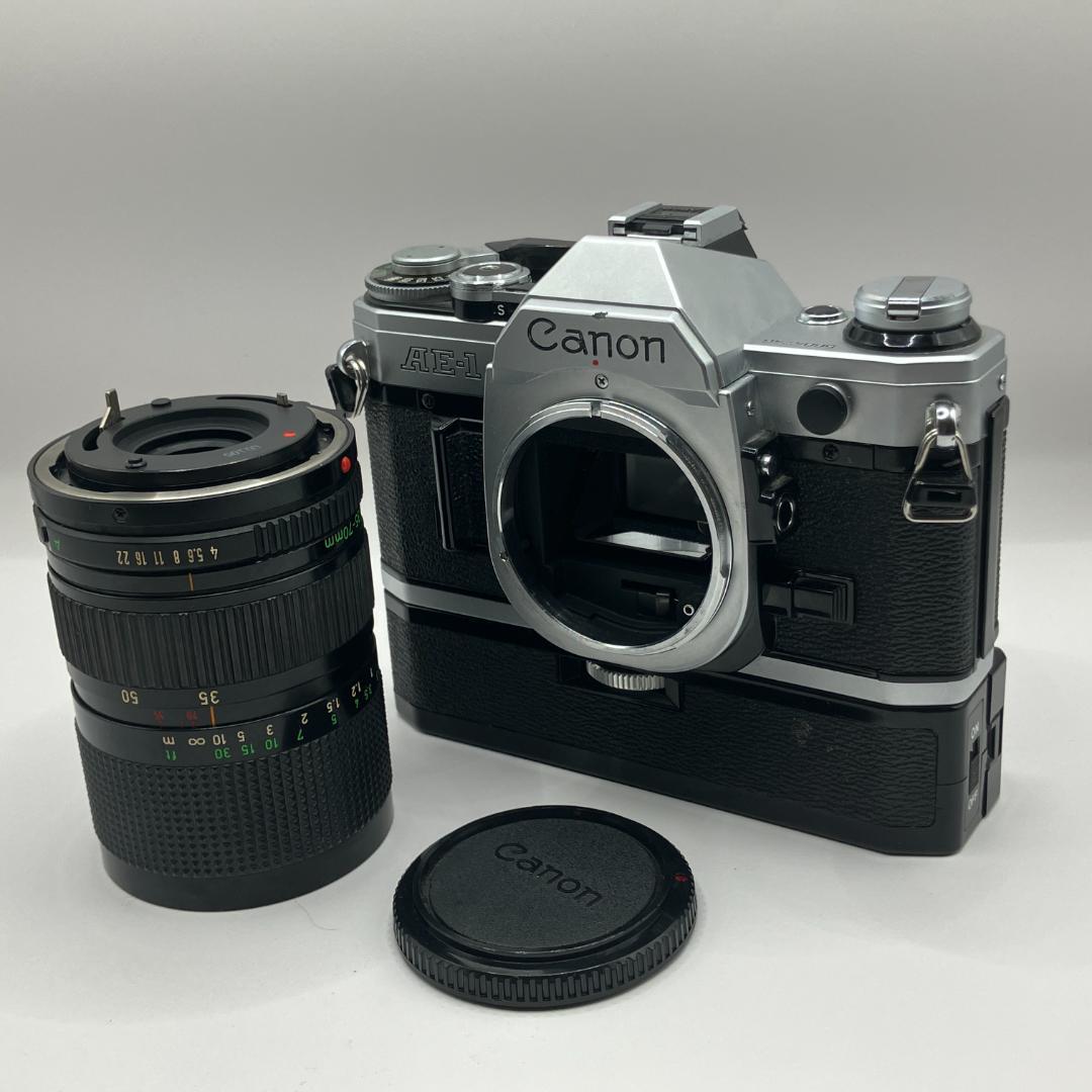 フィルムカメラ Canon AE-1 : Canon PW A : NFD35-70mm F4
