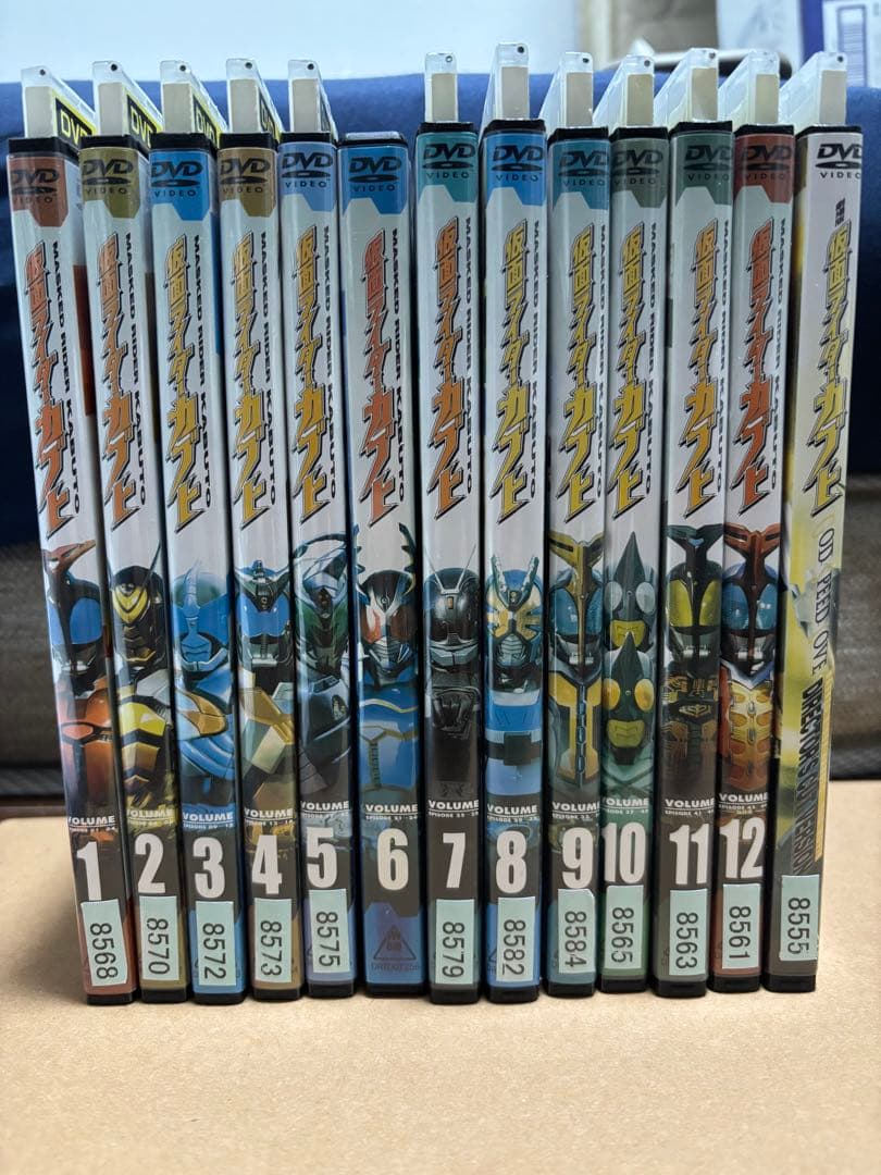 仮面ライダーカブト　全12巻セット　レンタル落ちDVD 劇場版1枚