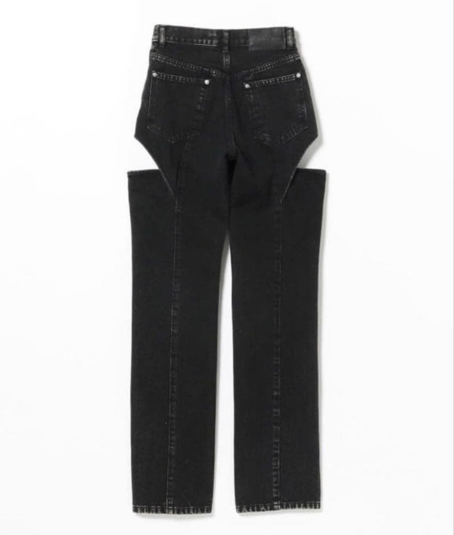 ジョンローレンスサリバン デニム DENIM HOLLOWED OUTPANTS