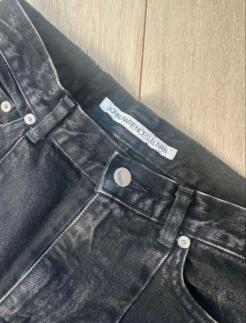 ジョンローレンスサリバン デニム DENIM HOLLOWED OUTPANTS