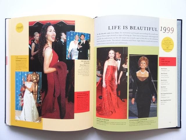 洋書◆オスカー授賞式のファッション写真集 本 映画 ハリウッド 俳優 女優